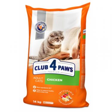 Сухой корм для кошек Club 4 Paws Преміум. Зі смаком курки 14 кг Фото