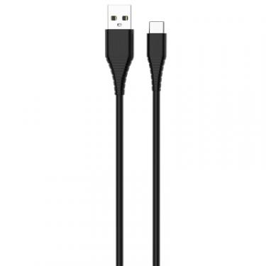 Зарядное устройство ColorWay 1USB Quick Charge 3.0 (18W) black + cable Type C Фото 3