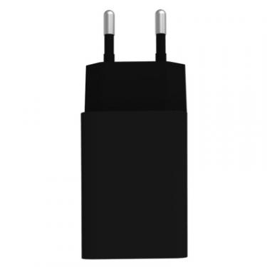 Зарядное устройство ColorWay 1USB Quick Charge 3.0 (18W) black + cable Type C Фото 4