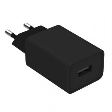 Зарядное устройство ColorWay 1USB Quick Charge 3.0 (18W) black + cable Type C Фото 5