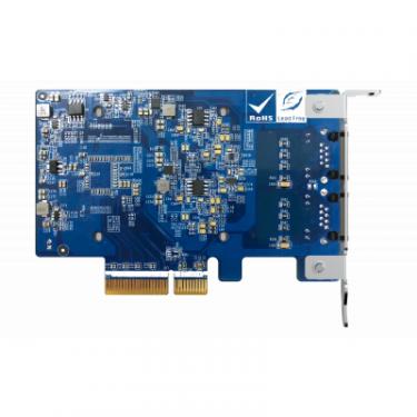 Сетевая карта QNap 2x10GbE PCIe Gen3 x4 Фото 6