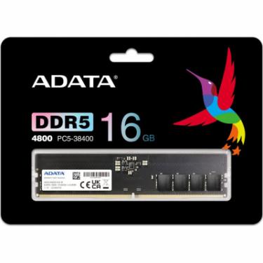 Модуль памяти для компьютера ADATA DDR5 16GB 4800 MHz Фото 5