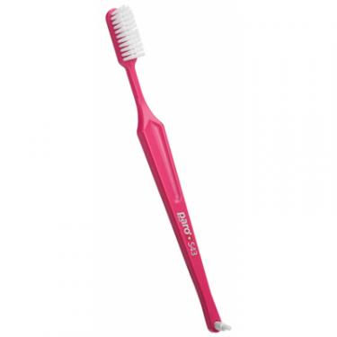 Зубная щетка Paro Swiss S43 м'яка рожева Фото