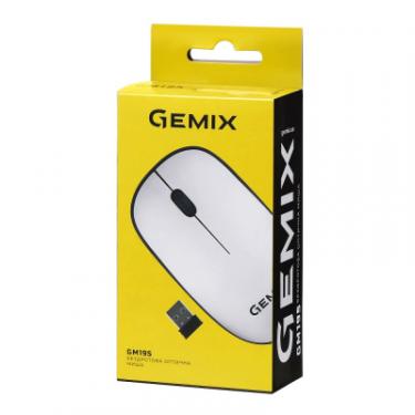 Мышка Gemix GM195 Wireless White Фото 5