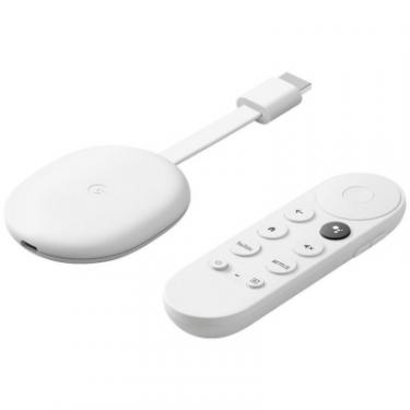 Медиаплеер Google Chromecast 4K with Google TV (Snow) Фото