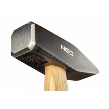 Молоток Neo Tools 800 г, дерев'яна рукоятка Фото 2
