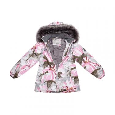 Куртка Huppa LOORE 17970030 рожевий з принтом 110 Фото 2