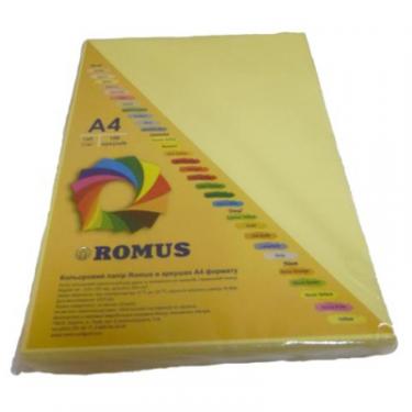 Бумага Romus A4 80 г/м2 100sh Yellow Фото