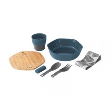 Набор туристической посуды Robens Leaf Meal Kit Ocean Blue Фото