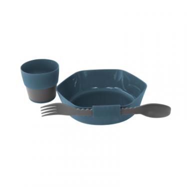 Набор туристической посуды Robens Leaf Meal Kit Ocean Blue Фото 1