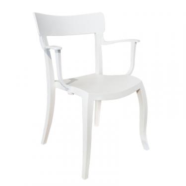 Кухонный стул PAPATYA ГЕРА-К (Hera-k) біле 01, верх суцільний-білий 43 Фото