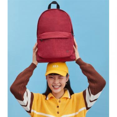 Рюкзак для ноутбука Xiaomi 14" RunMi 90 Points Youth College, 15L, Deep Red Фото 2