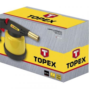 Газовый паяльник Topex п'єзозапалювання, 20 мл, картриджі 190 г Фото 1