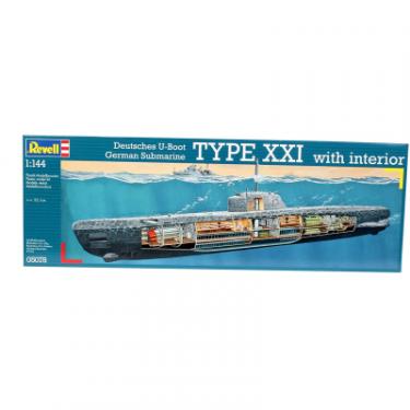 Сборная модель Revell Підводний човен Type XXI з інтер'єром, рівень 4, Фото 5