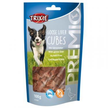 Лакомство для собак Trixie PREMIO Goose Liver Cubes 100 г Фото 1