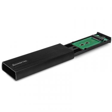 Карман внешний Chieftec USB 3.2 Gen2 Type-C M.2 PCIe NVMe/SATA SSD Фото 2