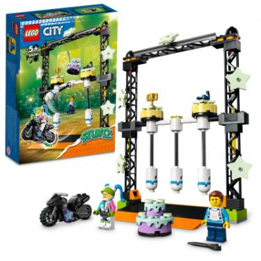 Конструктор LEGO City Stuntz Каскадерське завдання Нокдаун 117 дета Фото 1