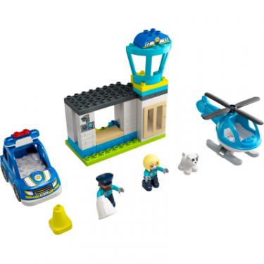 Конструктор LEGO DUPLO Town Поліцейська ділянка та вертоліт 40 дета Фото 8