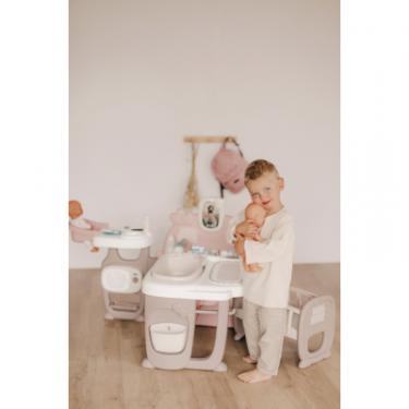 Игровой набор Smoby Toys Baby Nurse Кімната малюка з кухнею, ванною, с Фото 5