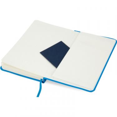 Книга записная Axent Partner, 95x140 мм, 96 аркушів, клітинка, блакитна Фото 5