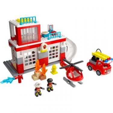 Конструктор LEGO DUPLO Town Пожежна частина та вертоліт 117 деталей Фото 7