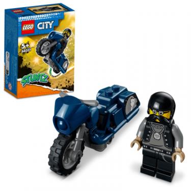 Конструктор LEGO City Stuntz Туристичний каскадерський мотоцикл 10 Фото 1