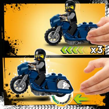 Конструктор LEGO City Stuntz Туристичний каскадерський мотоцикл 10 Фото 6