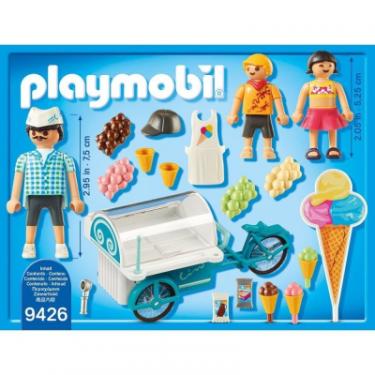 Конструктор Playmobil Family fun Візок з морозивом Фото 4