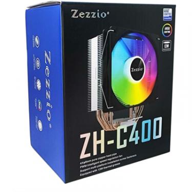 Кулер для процессора Zezzio ZH-C400 ARGB Фото 6
