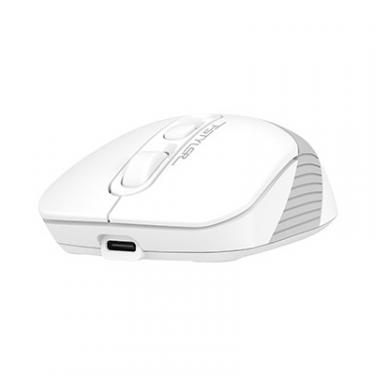Мышка A4Tech FB10CS Wireless/Bluetooth Grayish White Фото 3
