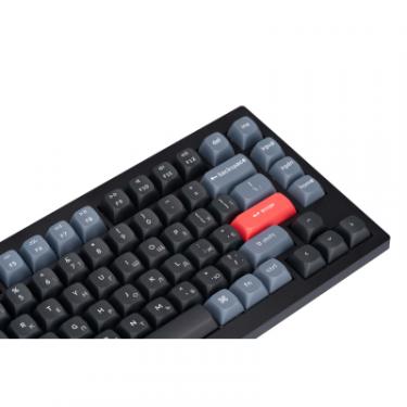 Клавиатура Keychron V1 84 Key QMK Gateron G PRO Red Hot-Swap RGB Carbo Фото 7