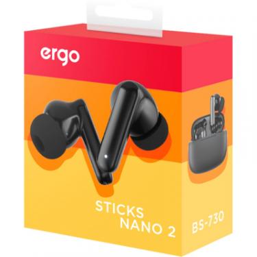 Наушники Ergo BS-730 Sticks Nano 2 Black Фото 8
