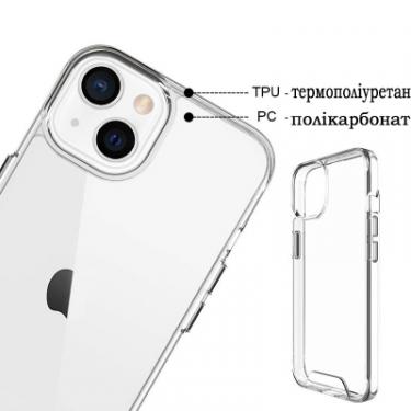 Чехол для мобильного телефона BeCover Space Case Apple iPhone 13 Transparancy Фото 3