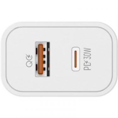 Зарядное устройство ColorWay PD Port PPS USB (Type-C PD + USB QC3.0) (30W) Фото 2