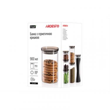 Емкость для сыпучих продуктов Ardesto Fresh скло, пластик 900 мл Фото 8