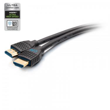 Кабель мультимедийный C2G HDMI to HDMI 0.6m 8k Фото