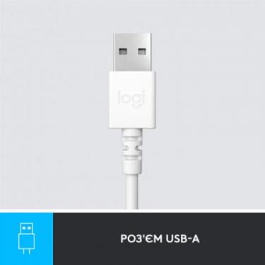 Наушники Logitech H390 USB White Фото 4