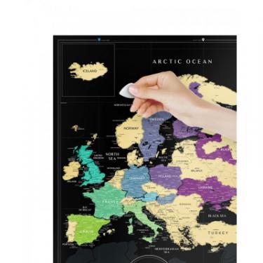 Скретч карта 1DEA.me Travel Map Black Europe Фото 4