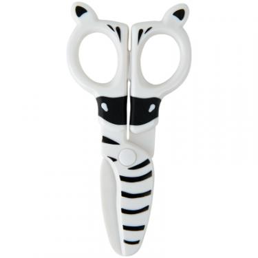 Ножницы Kite дитячі безпечні Zebra, 12 см Фото 1