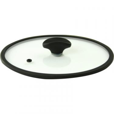 Крышка для посуды TVS Glass/Silicon 24 см Фото