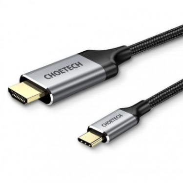 Кабель мультимедийный Choetech USB-C to HDMI 1.8m 4K 60Hz Фото 1