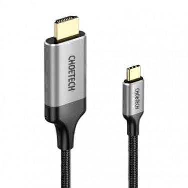 Кабель мультимедийный Choetech USB-C to HDMI 1.8m 4K 60Hz Фото 2