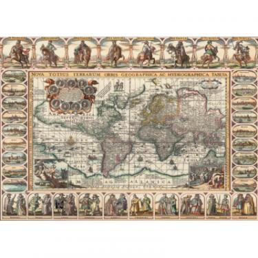 Пазл ART PUZZLE Стародавня карта світу, 1000 елементів Фото 1