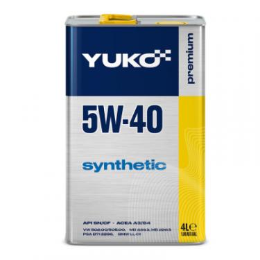Моторное масло Yuko SYNTHETIC 5W-40 4л Фото