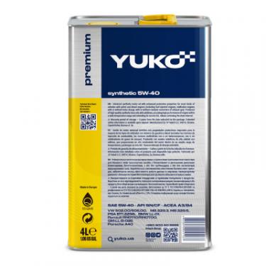 Моторное масло Yuko SYNTHETIC 5W-40 4л Фото 1