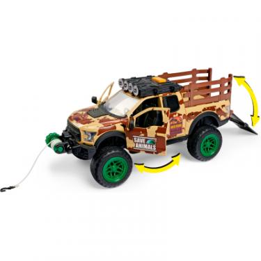 Игровой набор Dickie Toys Парк диких тварин з позашляховиком 25 см та фігурк Фото 2