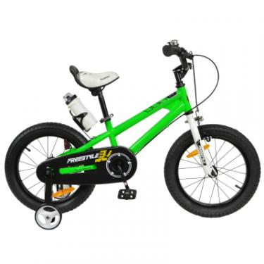 Детский велосипед Royal Baby Freestyle 14", Official UA зелений Фото