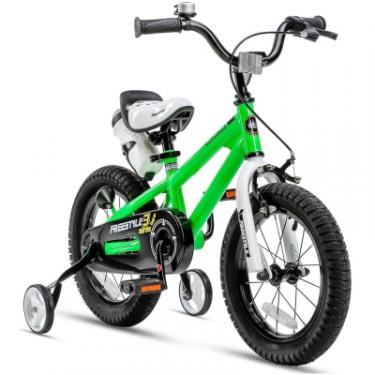 Детский велосипед Royal Baby Freestyle 14", Official UA зелений Фото 1