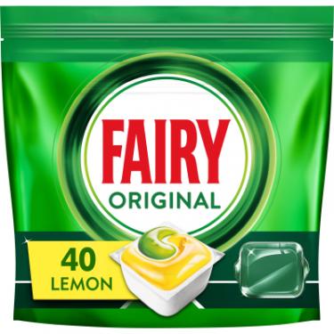 Таблетки для посудомоечных машин Fairy Original All in One Lemon 40 шт. Фото