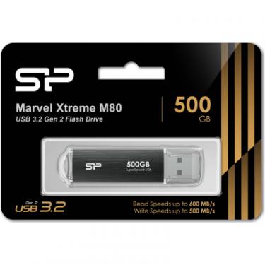 USB флеш накопитель Silicon Power 500 GB Silicon Marvel Xtreme M80 USB 3.2 Фото 1